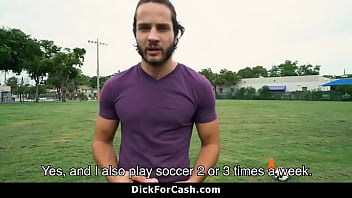 Preview 2 of Suny Leon Porn Film - Straight Soccer Twink Gay for Pay