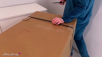 Preview 1 of Hand Bond - I Assembly My New Sofa To Fucks Hot Right Away On Him