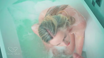 Preview 4 of Xxx Gogere Vidoas - TEASER: Charlie Forde blows Jayce Hardy in the bath - POV: Entire video to XRED
