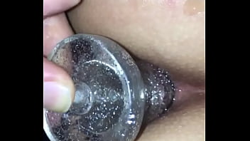Preview 3 of Hot Suck Dildo Front On Webcam - Buttplug training