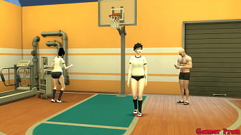 Preview 1 of Chiks Salsa - El Maestro Roshi Pervertido Entrena sexualmente a Chchi Milk y a Videl Hermosas Esposas Dragon Ball Hentai
