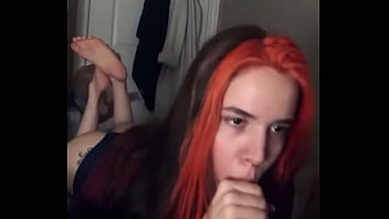 Preview 4 of Hijabi Teen - Amateur teen sensual blowjob &amp_ soles