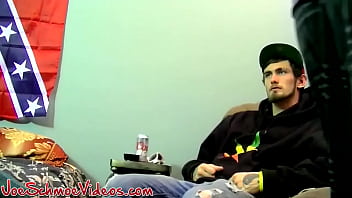 Preview 1 of Full Sex And Prone Video - Amateur does an interview before masturbating and cumming