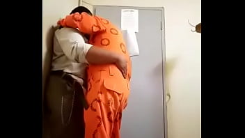 Preview 1 of Alexis May Busty Britain - Thick black prison guard 4