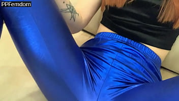 Preview 1 of Pakistani Full Rip Her - Amateur Real Femdom LifeStyle Pussy Worship In Blue Leggings