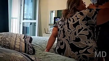 Preview 1 of Blackmail Pussy - Fuck with a Russian woman with huge soft tits.Macromastia. Iren Doykina
