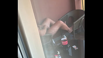 Preview 2 of Hindi Muslim Sex - Caught me wanking on balcony