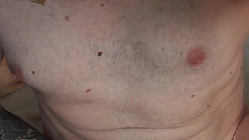 Preview 2 of Bangsilat - I record the tattooed neighbor masturbating and he cums