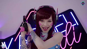 Preview 1 of Mom Try To - D.VA loves a dick in her tight ass. Karneli Bandi
