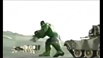 Preview 1 of Italian Pop - The Incredible Hulk With The Incredible ASS