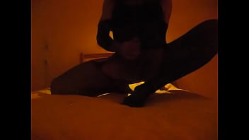 Preview 4 of Xnxx Teeny - cream on stockings