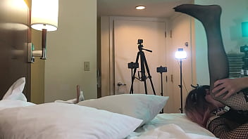 Preview 1 of Curvy Pegging - Goth TS Fucked