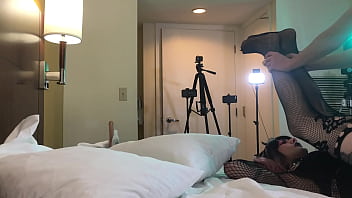 Preview 4 of Curvy Pegging - Goth TS Fucked