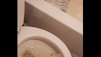 Preview 2 of Dane And Techer Espanhol - Toilet piss fountain
