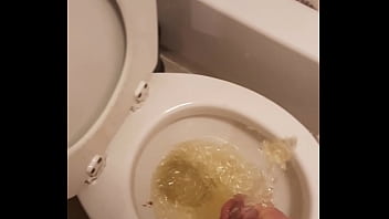 Preview 3 of Dane And Techer Espanhol - Toilet piss fountain