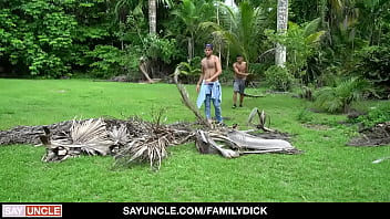 Preview 1 of Age Tubexxxx - Hot StepCousins Tim Hanes and Jay Seabrook Enjoy Outdoor Wet Activities