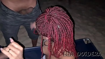 Preview 3 of Shiloh Shite - Fui chupar o Jr na praia a noite e acabei chupando tres desconhecidos que apareceram - Trailler