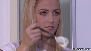 Preview 1 of Teen Fuck Slavs - He finds lesbian mom girl fucking scene