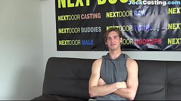 Preview 2 of Dani Danlay Xxx - Hung casting straighty enjoys beating his meat