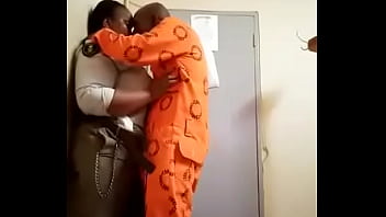 Preview 2 of Hidden Massage Parlor At Chinese - Thick black prison guard 3