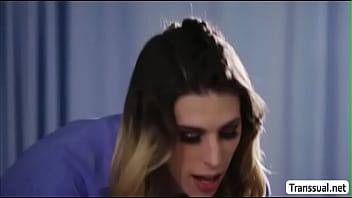 Preview 2 of Daddy Stop Mom - TS Casey help her Patients anal needs