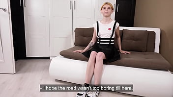 Preview 1 of Indean Mom Sun X Videos Com - Redhead tight virgin teen Felenk Roka casting