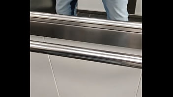 Preview 3 of Mff Birthday Present - Pissing in elevator