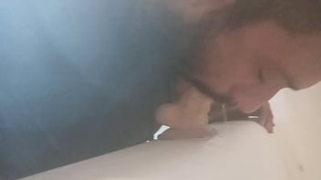 Preview 3 of Tenn Sex Tamel Video - Qeatpie Deep Throating Dildo