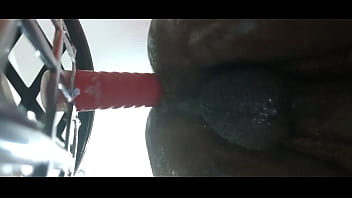 Preview 4 of Microfoam Gagged - Dando o meu cuzinho