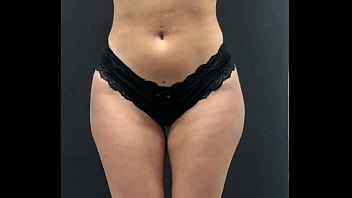 Preview 1 of Groped Japanase Teacher - Grabando de cuerpo completo y en calzones a clienta del spa en base giratoria antes de su sesi&oacute_n de masaje.