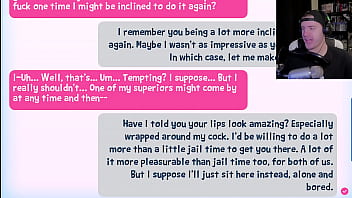 Preview 3 of Crossdressed Sisy - I Almost Got A Police Officer Fired! (Fap CEO)