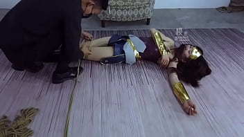 Preview 2 of Xxxshot Deeb - asian wonder woman tied