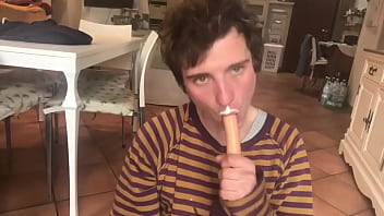 Preview 2 of Wwwxcxxonm - Blowjob with w&uuml_rstel