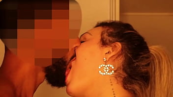 Preview 1 of Threesome Bangbros - I came sideways with my dick behind my legs,  while the skinny guy filled my ass with cum