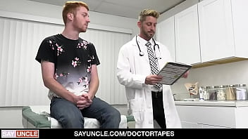 Preview 1 of Babyo Sado - Perv Doc Johnny Ford Gives Innocent Ginger A Testosterone Injection