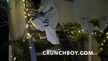 Preview 3 of Jihan Dan Zando Xxxa - Real Astronaut from NASA fucked bareback outdoor in the night by Kevin DAVID For CRUNCHBOY