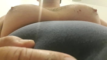 Preview 4 of Blonde Bound - This guy has more tits than my step mom!!!. Shake them babe!!!!.... SUCKING COCK??. SEE MY OTHER VIDEOS