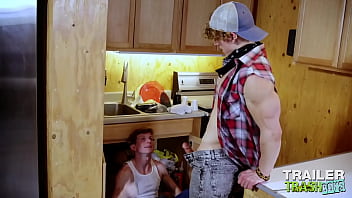 Preview 2 of Sunny Leone Bf Video Hd 2018 - TRAILERTRASHBOYS Plumber Max Lorde Raw Fucked By Felix Fox