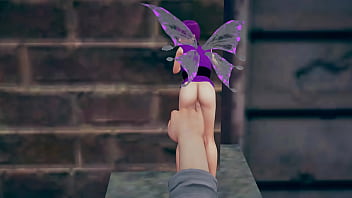 Preview 4 of Purdah Bogel - Fingering a tiny fairy&#039_s pussy