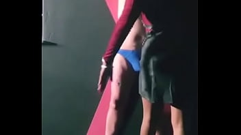Preview 3 of Aaaaaaax - Smoking hot Mistress Punishing her slave balls and slapping him