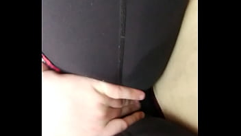Preview 2 of Dog In Gurl - Sissy rubs panties... Wetting and pissing