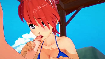 Preview 1 of Yoga Prof - Frankie Foster gets a facial then she gets fucked in the hot tub - Foster&#039_s Home for Imaginary Friends Hentai.