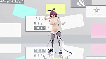 Preview 4 of Imdian Cheat - MMD R18 T A I M A N I N Mizuki Shiranui R18 [A]ddiction