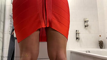 Preview 1 of Melissa Lynn Full Video - after party step brother fucks me in my sexy bodycon dress from behind - ruins my life