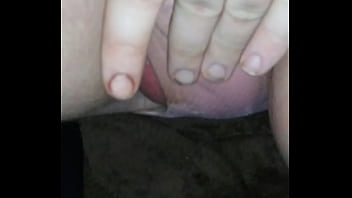 Preview 2 of Petite 18 Double Team - Pissing in my panties