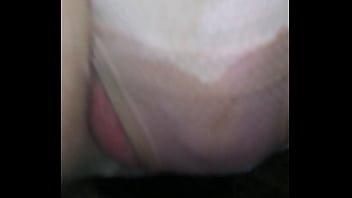 Preview 4 of Petite 18 Double Team - Pissing in my panties
