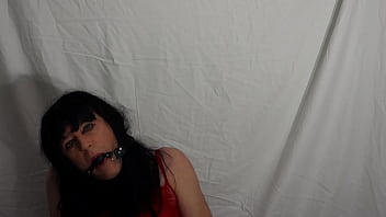 Preview 4 of Woodman Casting Alessandra Jane - 609-808-906  In Training - Exercise IV Use a Ballgag