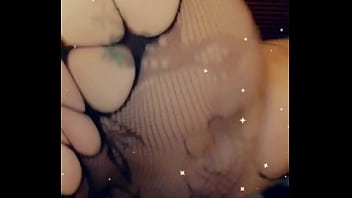 Preview 3 of Pakistani Karachi Sex Video - Lexy Love shows us her pretty natural Tits and Wet pussy in Crotchless Fishnets