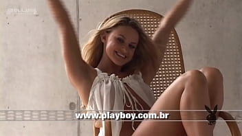 Preview 1 of Ewa Sonnet The Fishnet Games - Dany Giehl - Making of na Playboy