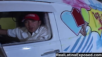 Preview 1 of Pornstars Giving Hot Blowjob - Barely legal Latina prefers hard cock to cream